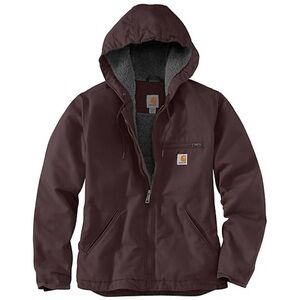 Carhartt Blackberry purple Sherpa-Lined Jacket NWT